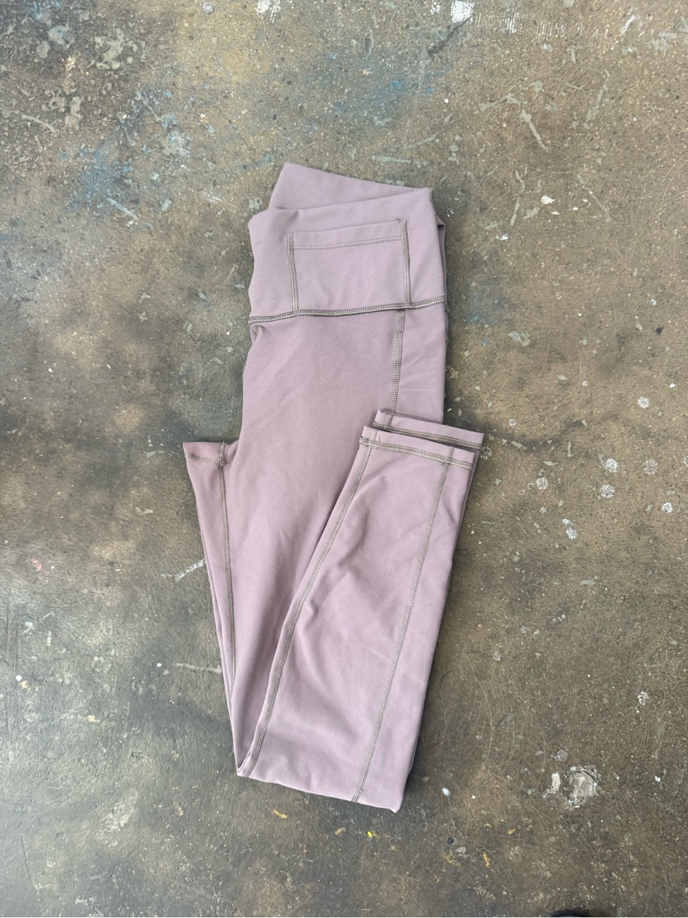 Fabletics -Waist Performance Leggings in Mauve